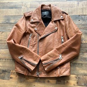 Seven for all Mankind Leather Moto Jacket